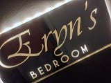 Title: Acrylic Lightweight Mirror with Backlit LED Lights - 390x190x3mm