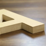 MDF 18mm Thick Free Standing Wooden Letters 10cm up to 100cm ANY FONT
