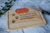 Personalised Chopping Board - Pet Dog Design