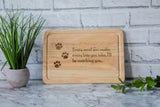 Personalised Chopping Board - Pet Dog Design