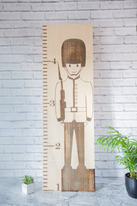 Children Height Tracker Soldier Design - Kids, Baby Height Tracker