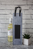 Personalised Wine Bag - Faux Leather 4 Colors