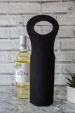 Personalised Wine Tote - Faux Leather 4 Colors