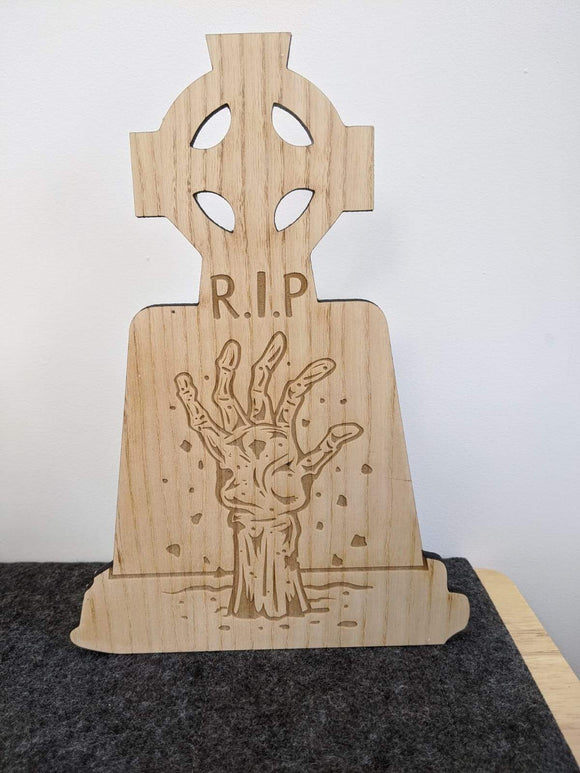 R.I.P Freestanding Halloween Sign