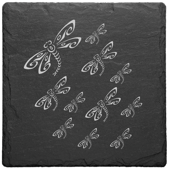 Dragonfly Slate Table Coaster Gift Birthday Wedding Anniversary Christmas