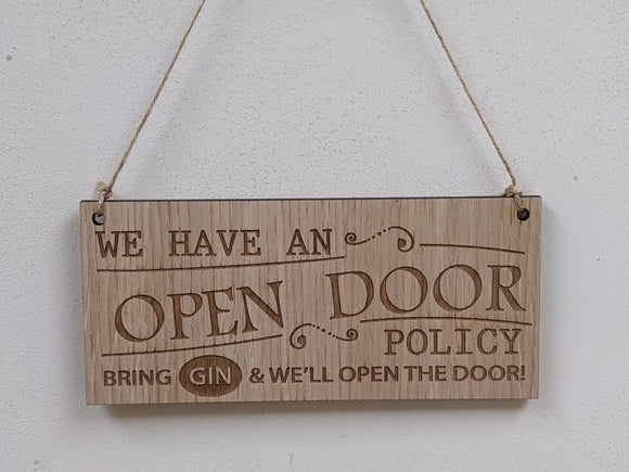 Gin Bar Sign - Man Cave, Corona Bar Sign - Any Words