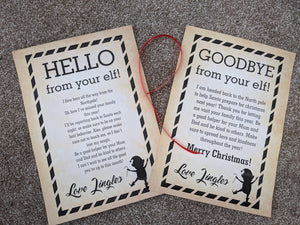 Christmas Elf Letter - Christmas Eve Idea