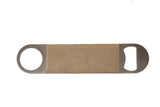 Personalised Bottle Opener - Faux Leather Large