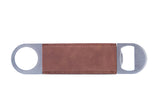 Personalised Bottle Opener - Faux Leather Large