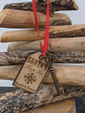 Personalised Santa's Magic Key - Snowflake