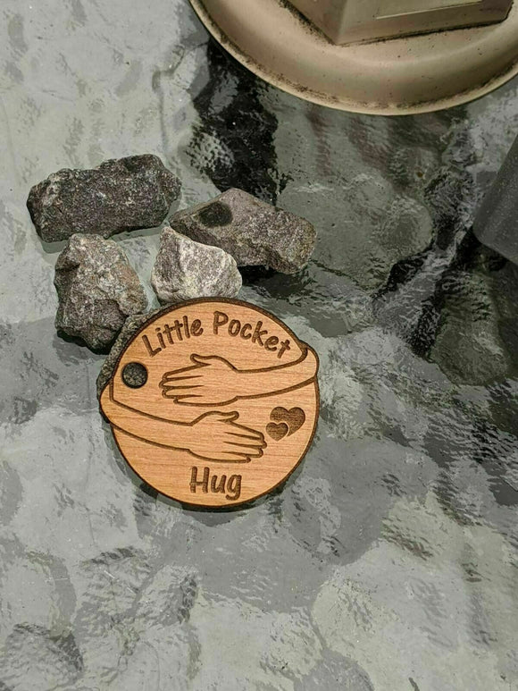 Little Pocket Hug Heart Tokens for Loved Ones in need of a Hug Keepsake Gift