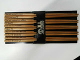 Personalised Engraved Bamboo Chopsticks Wedding Anniversary New Home Gift Wood