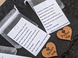 Back to School Little Pocket Hug with Note