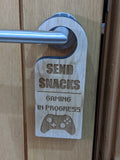 Gamer Door Hanger - Bedroom Sign Kids Room PS4 PS5 XBox