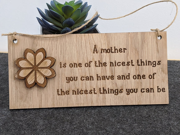 Personalised Mother Sign Mam Novelty Gifts She Shed Birthday