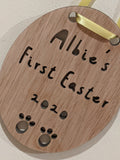 Baby's 1st Easter Egg, Sign, Door Hanger