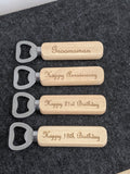 Wedding Bottle Opener - Any Text or Font, Best Man, Stag, Groom, Anniversary