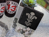 Wales Grand Slam 2021 Winners Slate Table Coaster