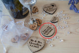 Wedding Favor Drinks Token - Personalised Gift