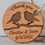 Wedding Favor Thank You Token - Personalised Gift