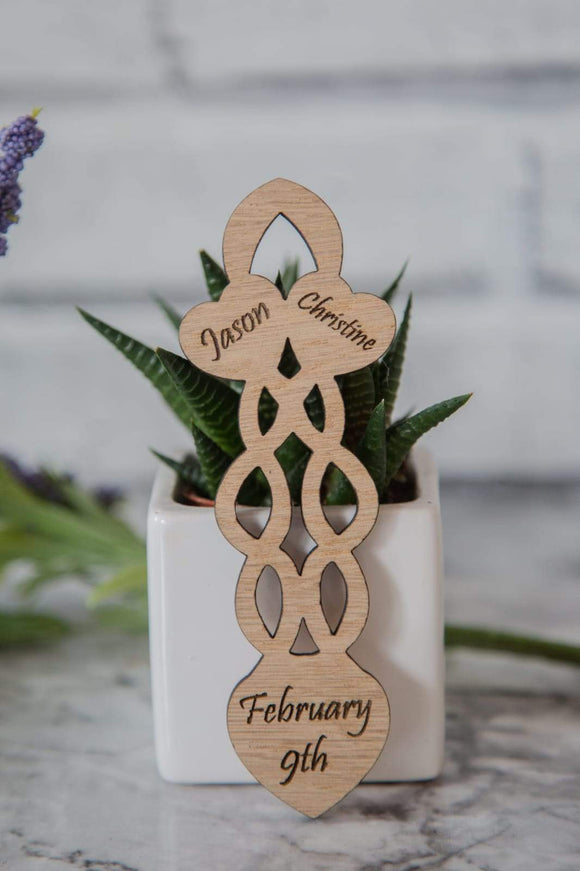 Love Spoon Personalised Celtic Gift Anniversary