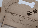 Dachshund Gate - Personalised Sausage Dog Pet Garden Caravan Kitchen