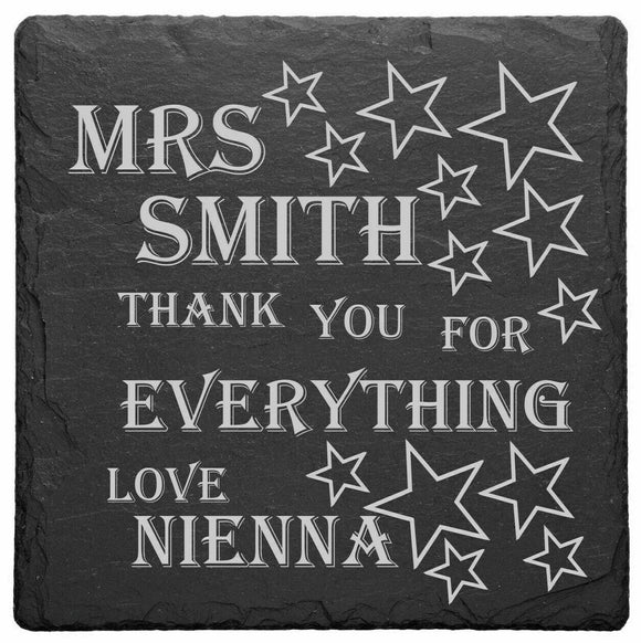 PERSONALISED THANK YOU GIFT FOR TEACHER Teaching Assistant Nursery teacher
