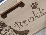 French Bulldog Gate - Personalised Frenchie Pet Garden Caravan Kitchen