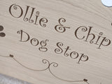 French Bulldog Gate - Personalised Frenchie Pet Garden Caravan Kitchen