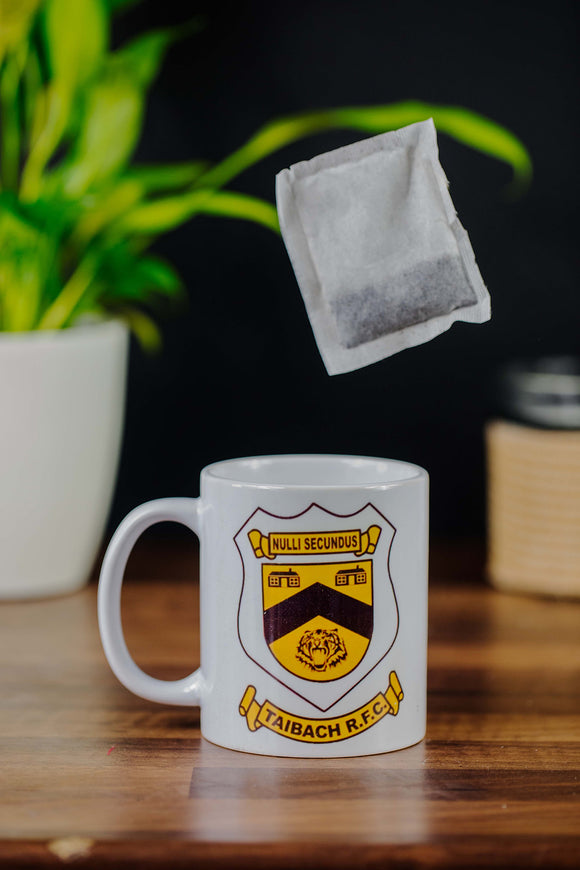 11oz Dino Style Mug - Taibach RFC Branded