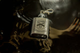 Stainless Steel Whisky Flask - Taibach RFC