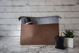 Personalised Travel Bag - Faux Leather Make Up