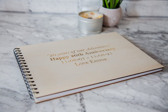 Personalised Guest Book, Wedding, Gifts, Party Book