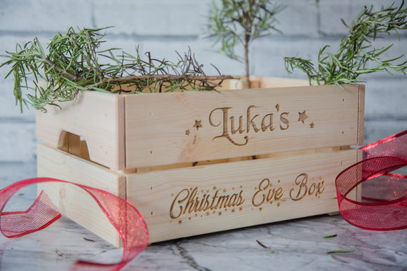 Personalised Christmas Eve Crate - Christmas Eve Box