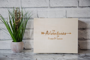 Holiday Memory Box - Personalised Travel Memory Box, Gap Year
