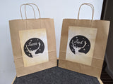 Personalised Christmas Bag - Rustic Christmas Gift Bag