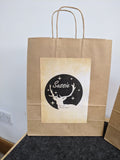 Personalised Christmas Bag - Rustic Christmas Gift Bag