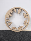 Personalised Family Sign - Round Home Sign