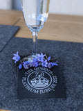 Queen's Platinum Jubilee 2022 Slate Table Coaster