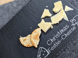 Premium Slate Cheese Board Personalised Christmas Design