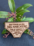 Big Knickers Friendship Fridge Magnet